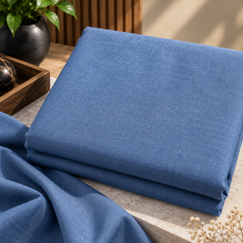 Junaid Jamshed Wool – Premium Winter Fabric | Classic Blue
