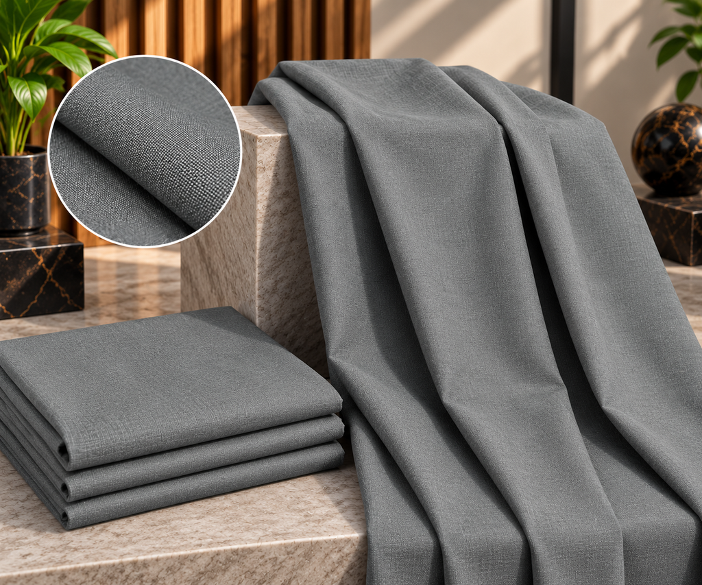 Junaid Jamshed Wool – Premium Winter Fabric |  Light Machinery Gray