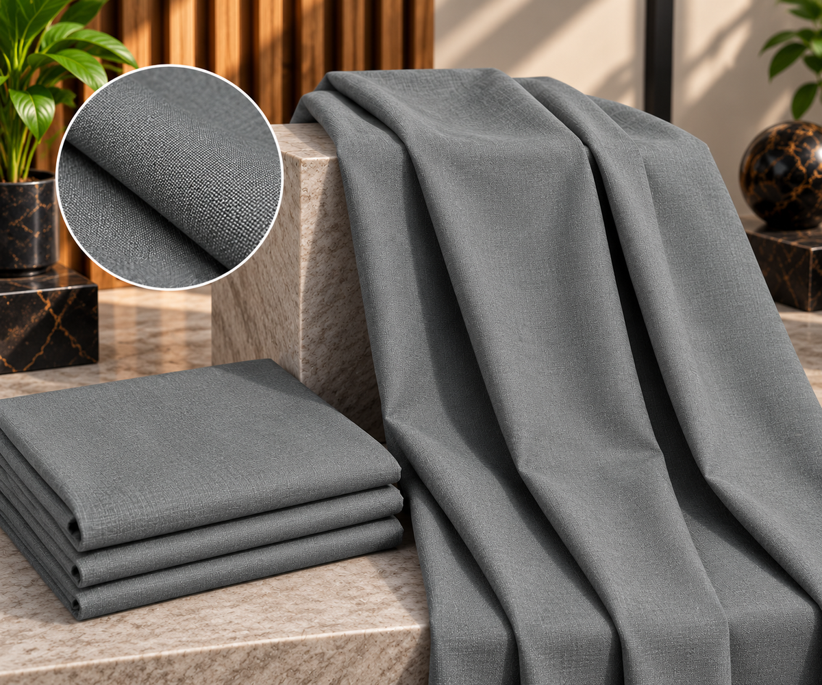 Junaid Jamshed Wool – Premium Winter Fabric |  Light Machinery Gray